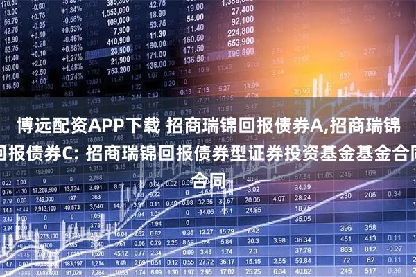 博远配资APP下载 招商瑞锦回报债券A,招商瑞锦回报债券C: 招商瑞锦回报债券型证券投资基金基金合同